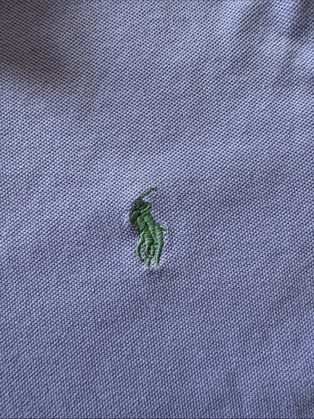 Polo by Ralph Lauren Men's Lavender Short-Sleeve Polo